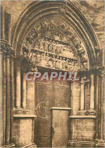 Moderne Karte Semur Eglise Notre Dame Portail des Bleds