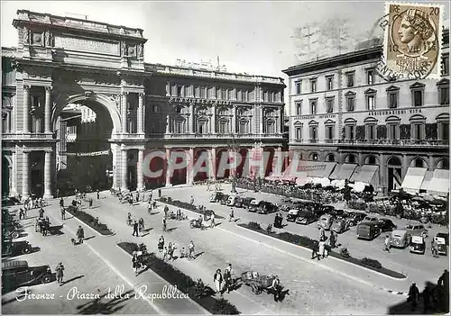 Moderne Karte Florence Place de la Republique