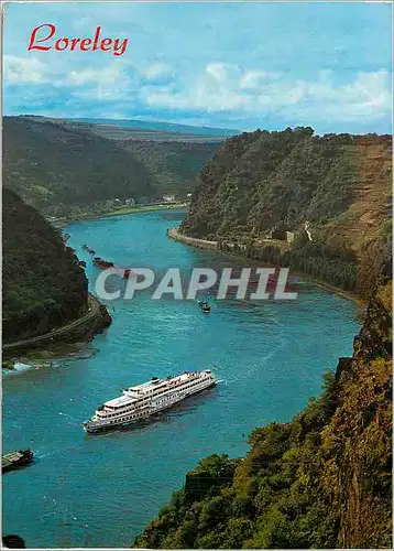 Cartes postales moderne Loreley Bateau