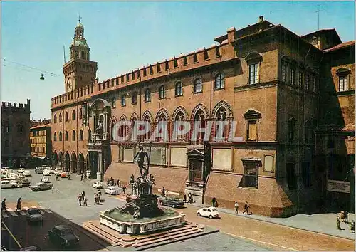 Cartes postales moderne Bologna Palais Municipal