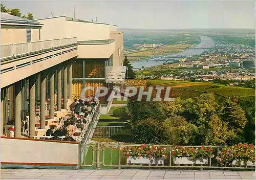 Moderne Karte Vienne vue de la terrasse de Kehlenberg