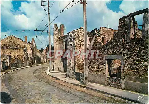 Moderne Karte Oradour sur Glane (Hte Vienne) Cite martyre 10 juin 1944 Militaria