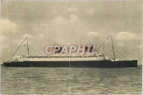 Cartes postales moderne Transatlantique Liberte Ligne Le Havre Southapion New York Bateau