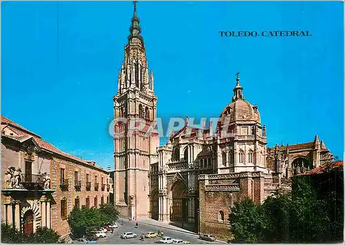 Cartes postales moderne Toledo Cathedrale Vue generale