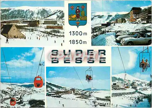 Cartes postales moderne Super Besse Sports d'hiver en Auvergne