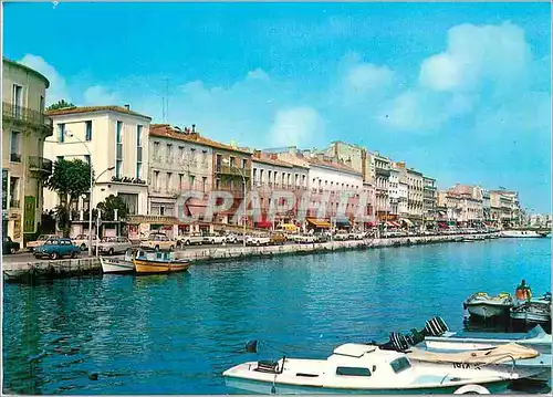 Cartes postales moderne Sete Quai de la Resistance