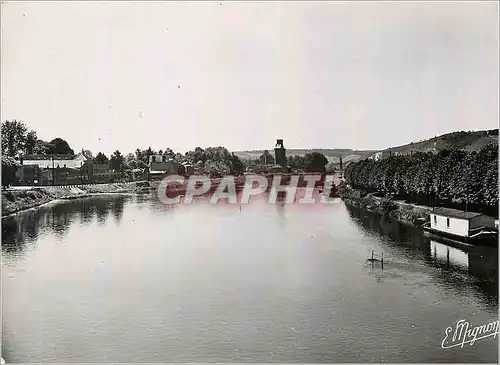 Moderne Karte Sens (Yonne) Les Bords de l'Yonne