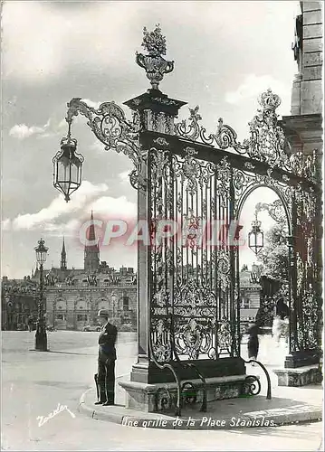 Cartes postales moderne Nancy Une grille de la Place Stanislas