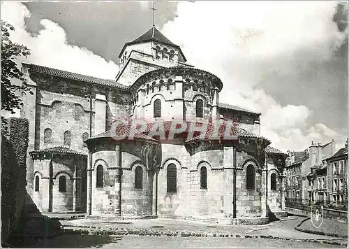 Moderne Karte Nevers (Nievre) Eglise Saint Etienne (1063 1095)