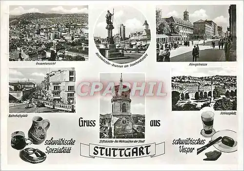 Cartes postales moderne Gruss aus Stuttgart