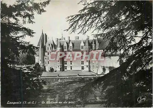 Cartes postales moderne Langeais (I et L) Le Chateau ou du parc