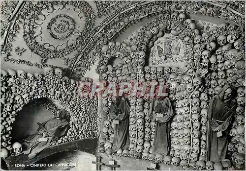 Cartes postales moderne Roma Cimitero Dei Cappuccini Squelettes
