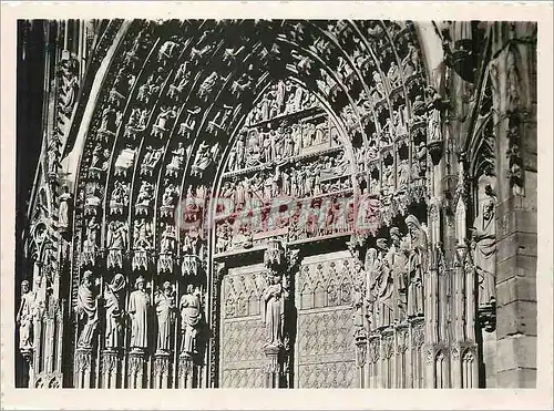 Cartes postales moderne Strasbourg Le grand Portail