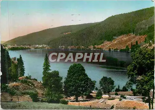 Cartes postales moderne Gerardmer Le Lac vu de la Route de Vagney