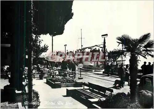 Cartes postales moderne Hotel du Lac Lago di Grada Gardonne Riviera Bateau