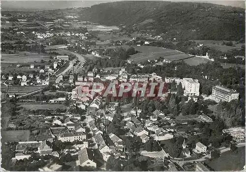 Moderne Karte Divonne les Bains (Ain) Vue generale aerienne