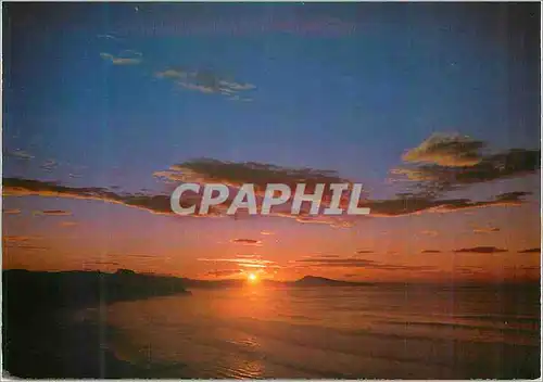 Cartes postales moderne Coucher de soleil sur le Golfe de Gascogne