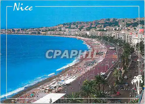 Cartes postales moderne Nice (A M) La Promenade des Anglais