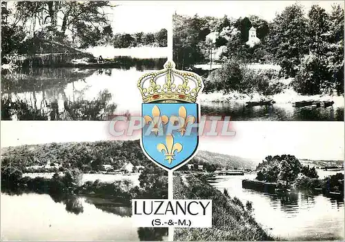 Cartes postales moderne Luzancy (S et M)