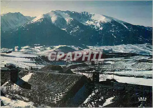 Cartes postales moderne Le Cardagne sous la neige Vue sur Le Cambre d'Aze
