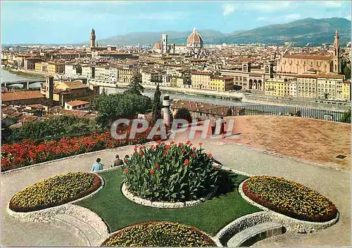 Moderne Karte Firenze Vue generale