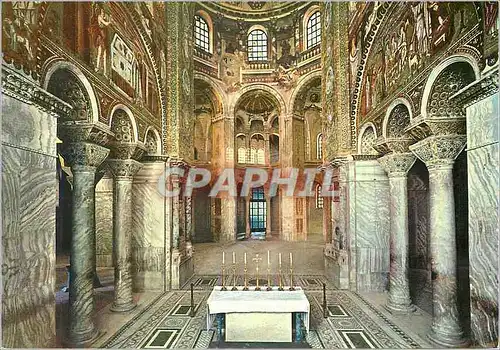 Moderne Karte Ravenna St Vitale Interieur (VI siecle)