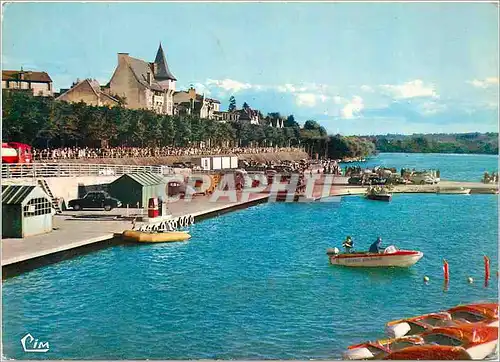 Cartes postales Vichy (Allier) Lac d'Allier Le Debarcadere Bateaux