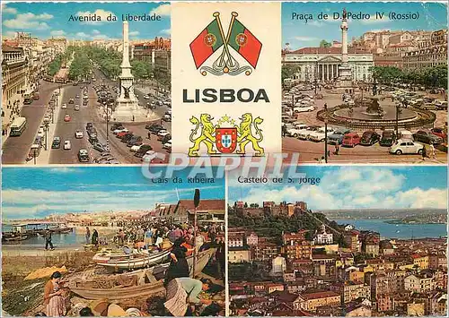 Cartes postales Lisboa Vues de la Ville