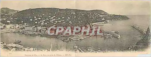 CARTE DOUBLE Panorama de Nice