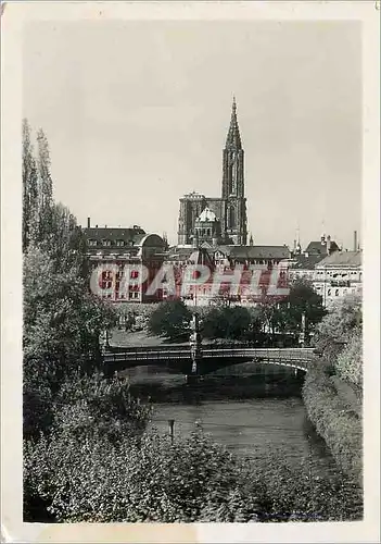 Moderne Karte Strasbourg La Cathedrale