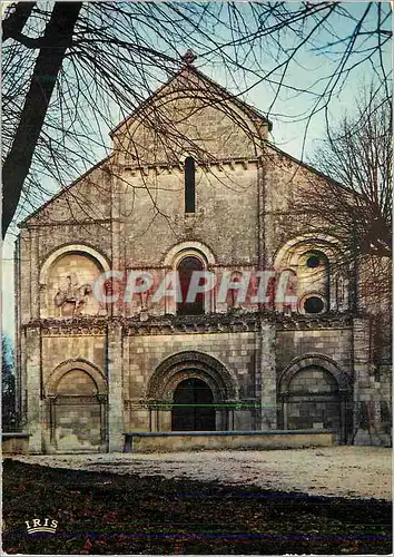 Cartes postales moderne Chateauneuf sur Charente Facade de l'eglise Saint Pierre style roman poitevin XIIe siecle Eglise