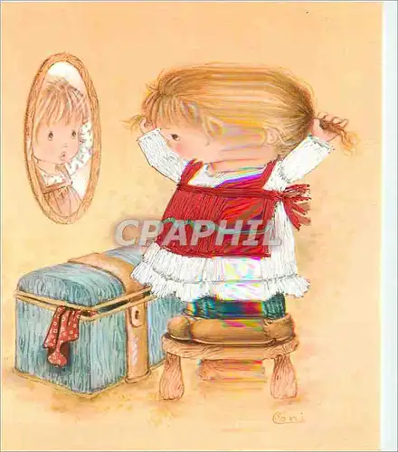 Cartes postales moderne Enfant (d�cor en relief)