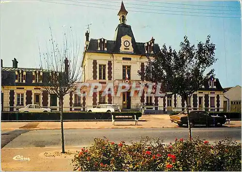 Moderne Karte Persan (Val d'Oise) L'hotel de ville