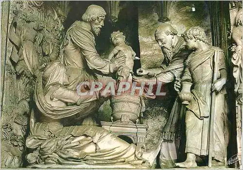 Cartes postales moderne Les Merveilles de Chartres (Eure et Loir) le tour du choeur de la cathedrale