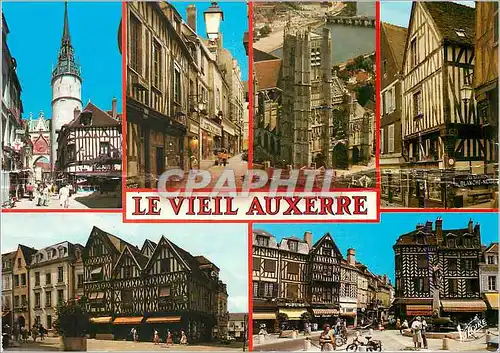Cartes postales moderne La vielle auxerre (Yonne) Le tour de l'Horloge au tour Gaillard (XIVe siecle)