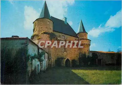 Moderne Karte Environs de Chantonnay (Vendee) Vieux Chateau feodal de la Sigournais