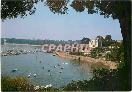 Cartes postales moderne Dinard (Ille et Vilaine) La promenade au clair de lune et la cate des vedettes