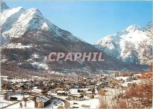 Moderne Karte Hautes Alpes Station de Serre Chevalier Monetier Les Bains