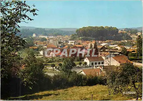 Moderne Karte Bourbonne les Bains (Hte Marne) vue generale