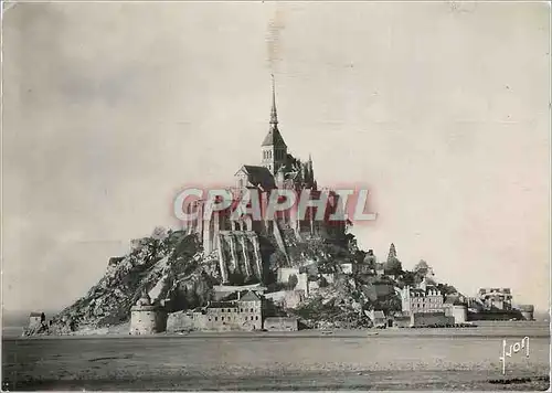 Moderne Karte Le Mont Saint Michel (Manche)
