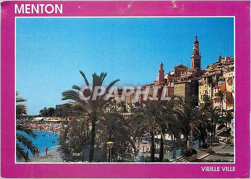 Cartes postales moderne Menton Vieille Ville