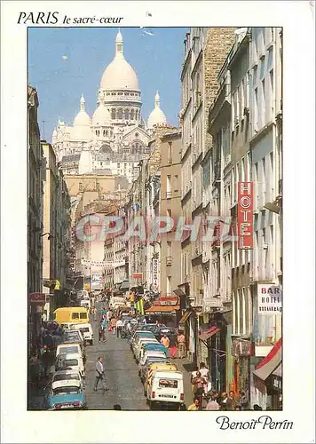 Cartes postales moderne Paris Montmartre la basilique du Sacre Coeur