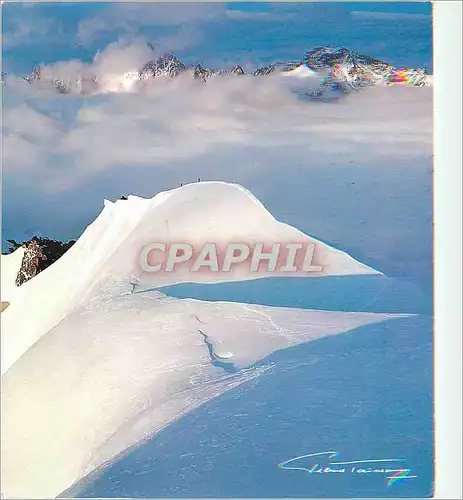 Cartes postales moderne Pierre Tairraz Horizons Cimes et Lumieres A la frange de la mer