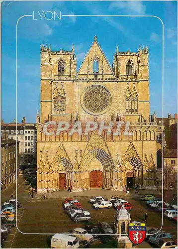 Cartes postales moderne Cathedrale de St Jean Lyon