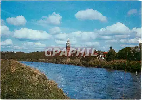 Cartes postales moderne Erquinghem Lys L'Eglise La Lys