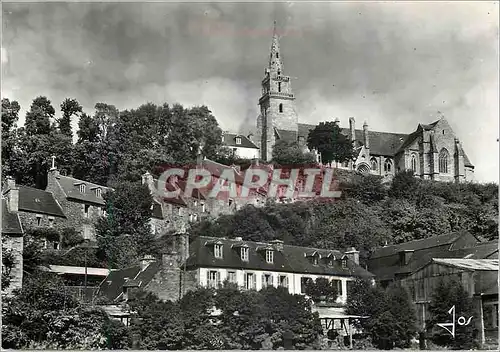 Cartes postales moderne Bretagne Lannion (C du N) Le quartier de Brelevenez et ses maisons en escalier vu du vallon