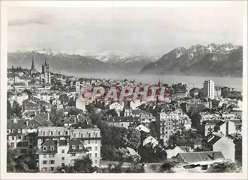 Cartes postales moderne Lausanne Vue generale