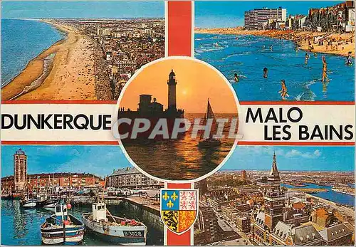 Cartes postales moderne Dunkerque Malo Les Bains (Nord) La Cote d'Opale