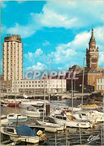 Moderne Karte Dunkerque (Nord) Le port la tour du Reuze (arhitecte J Depelsenaire) 1er Grand prix de Rome et l