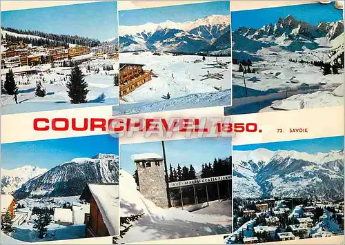 Cartes postales moderne Courchevel (Savoie) Sports d'Hiver